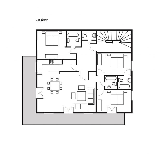 Chalet Windegg 1 floor plan